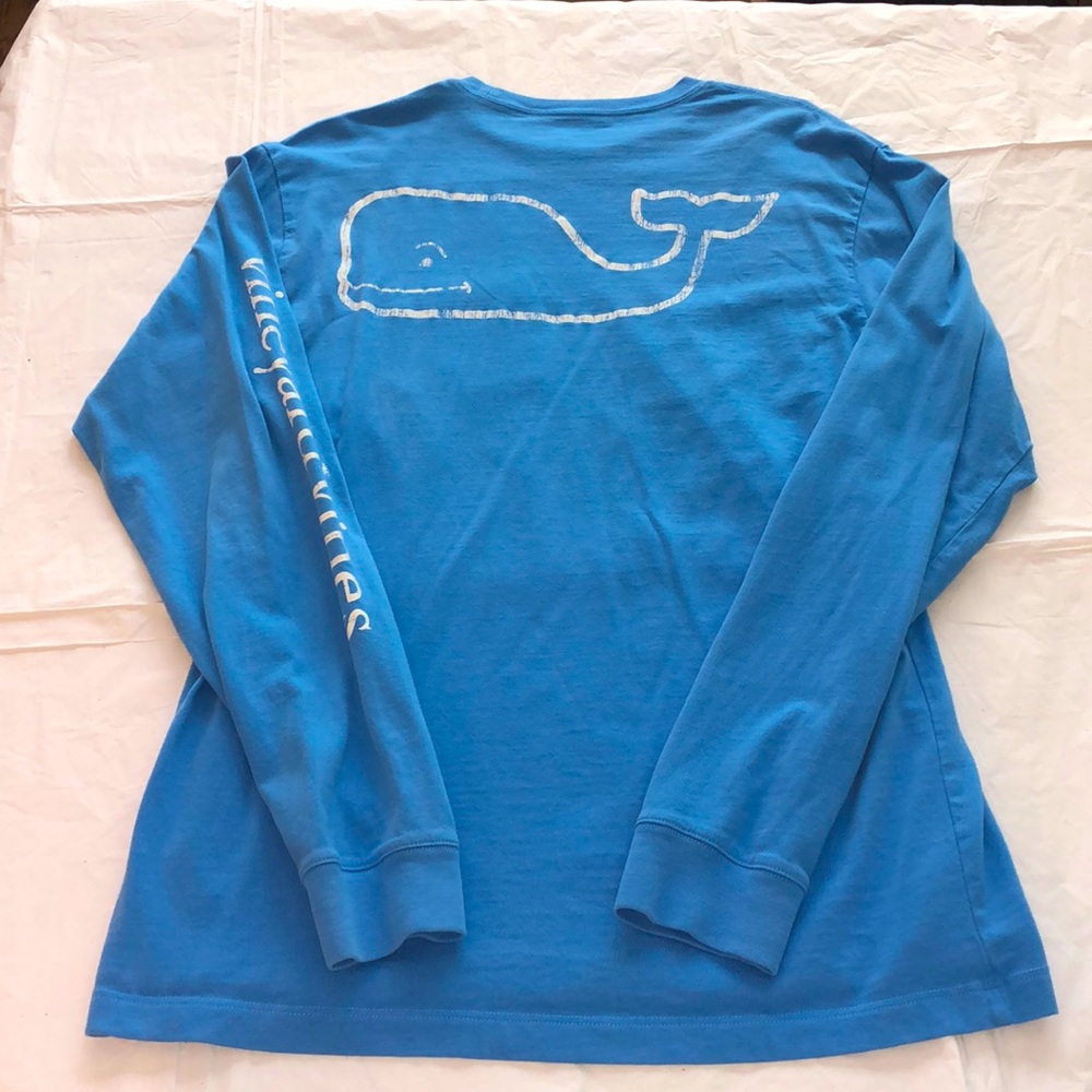 Vineyard Vines Long Sleeve Tee (Blue)- Men’s Small